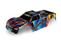 Traxxas - Body, Maxx, Rock n' Roll (painted, decals applied) (fits Maxx with extended chassis (352mm wheelbase))