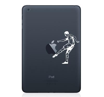 Sticker laptop voetbal Macbook