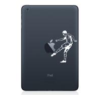 Sticker laptop voetbal Macbook