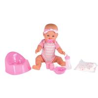 My Beautiful Dolls Room Pop 43 cm drink & plas met 9 accessoires dolls room