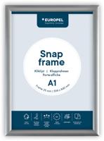 Europel clicklijst, lijst 25mm A1, zilverkleurig posterframe Europel clicklijst, lijst 25mm A1, zilverkleurig posterframe