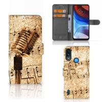 Motorola Moto E7i Power | E7 Power | Telefoonhoesje met foto | Bladmuziek