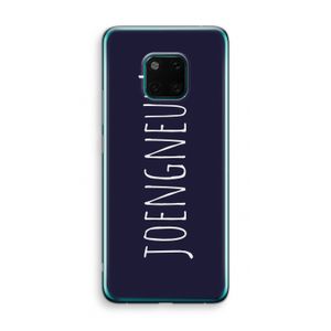 Joengneuh!: Huawei Mate 20 Pro Transparant Hoesje