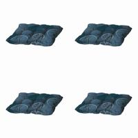 Toscane Zitkussen Circle blauw 46 cm x 46 cm (4 stuks) Madison - Madison
