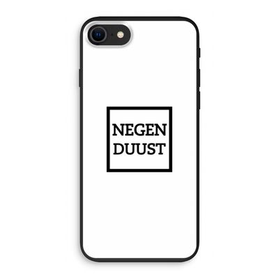 Negenduust vierkant: iPhone SE 2020 Biologisch afbreekbaar hoesje