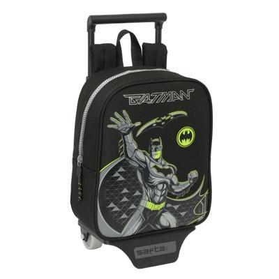 Schoolrugzak met Wielen Batman Game over Zwart 22 x 27 x 10 cm