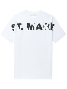 1017 ALYX 9SM t-shirt en coton à logo imprimé - Blanc