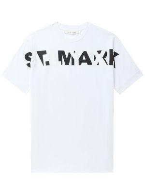1017 ALYX 9SM t-shirt en coton à logo imprimé - Blanc