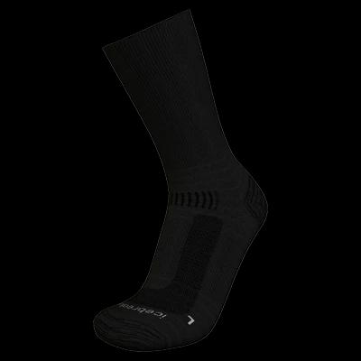 Icebreaker Merino Hike+ Liner Crew Wandelsok Dames Black M