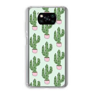 Cactus Lover: Xiaomi Poco X3 NFC Transparant Hoesje