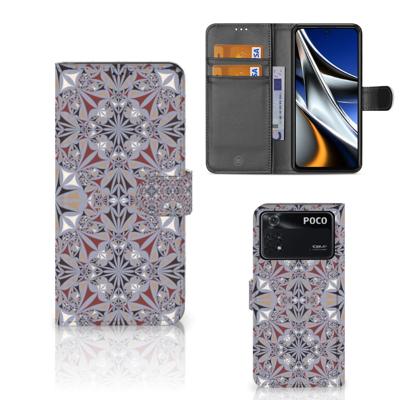 Xiaomi Poco X4 Pro 5G | Bookcase | Flower Tiles