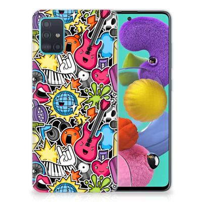 Samsung Galaxy A51 | Sillicone Back Cover | Punk Rock Samsung Galaxy A51 | Sillicone Back Cover | Punk Rock
