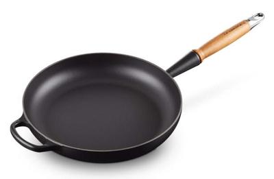 Le Creuset Koekenpan Signature - Mat Zwart - ø 28 cm / 2.6 liter - geëmailleerde anti-aanbaklaag