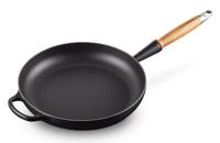 Le Creuset Koekenpan Signature - Mat Zwart - ø 28 cm / 2.6 liter - geëmailleerde anti-aanbaklaag