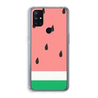 Watermeloen: OnePlus Nord N10 5G Transparant Hoesje