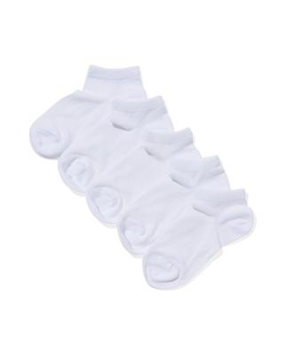 HEMA 5-pak Kinder Enkelsokken Wit (wit)