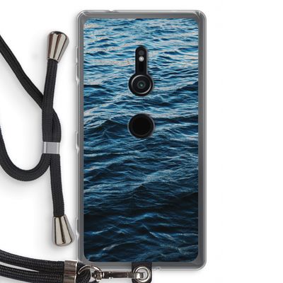 Oceaan: Sony Xperia XZ2 Transparant Hoesje met koord