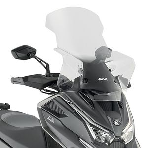 GIVI Windscherm, moto en scooter, D6124ST Verhoogd transparant