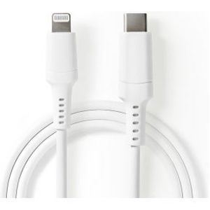 Apple Lightning Cable | Apple Lightning 8-Pin Male - USB-C | 2.0 m | White