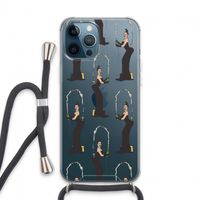 Pop Some Kim: iPhone 13 Pro Max Transparant Hoesje met koord