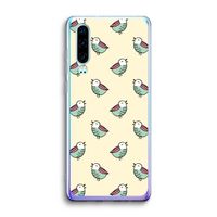 Vogeltjes: Huawei P30 Transparant Hoesje Vogeltjes: Huawei P30 Transparant Hoesje