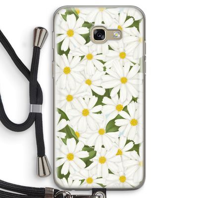 Summer Daisies: Samsung Galaxy A5 (2017) Transparant Hoesje met koord