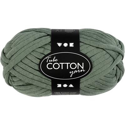 Creativ Company Textielgaren, l: 45 m, donkergroen, 100 gr/ 1 bol