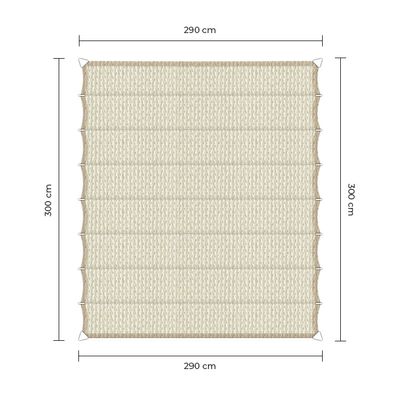 Sunfighter Wavesail ivoor 2,9x3m.