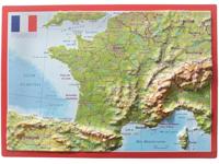 Ansichtkaart Frankrijk reliëfpostkaart | GeoRelief
