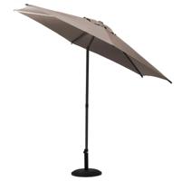 Hespiride tuin Parasol Soya - taupe - D270 x H220 cm - Steel 38 mm