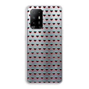 Hartjes: Oppo A95 5G Transparant Hoesje