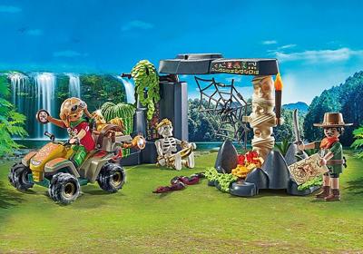 PLAYMOBIL Sports & Action - Schatzoeken in de jungle Constructiespeelgoed