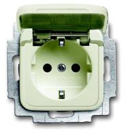 ABB 2CKA002013A5306 Apparaatinzetstuk IP20 Parel-wit, Crème-wit