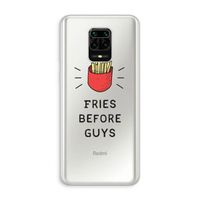 Fries before guys: Xiaomi Redmi Note 10 Lite Transparant Hoesje