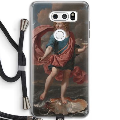 Soap Bubbles: LG V30 Transparant Hoesje met koord