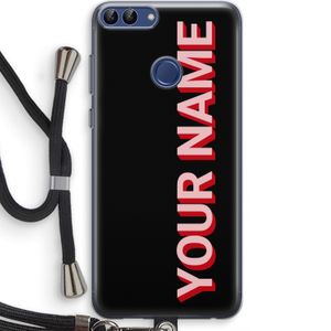 Namecase: Huawei P Smart (2018) Transparant Hoesje met koord