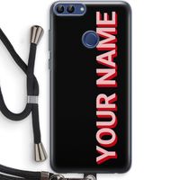 Namecase: Huawei P Smart (2018) Transparant Hoesje met koord