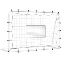 The Living Store Voetbaldoel 1 - Trainingshulpmiddel - 184x61x123 cm - Stabiele structuur