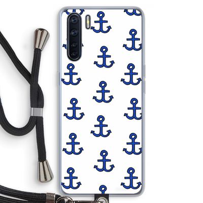Ankers: Oppo A91 Transparant Hoesje met koord