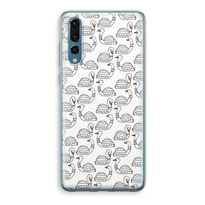 Zwanen: Huawei P20 Pro Transparant Hoesje