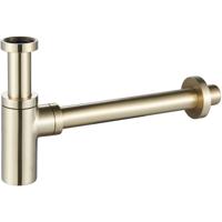 Wiesbaden UniMatch Wastafelsifon - 5/4"x32mm - Geborsteld Messing PVD