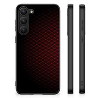 Samsung Galaxy S23 Plus Back Case Geruit Rood