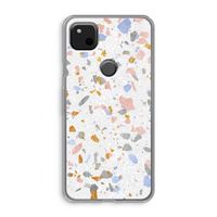 Terrazzo N°8: Google Pixel 4a Transparant Hoesje