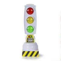 Elektrisch licht en muziek kunnen schakelen kinderen verkeerslichten verkeerslichten Toy model (wit)