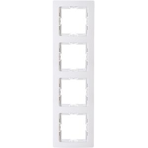 KOPP - Afdekraam - Paris HK05 - 4-voudig - Arctic Glans Wit
