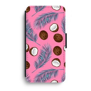 Kokosnoot roze: iPhone XR Flip Hoesje