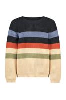 Like Flo winter sweater jongens - beige - Donin - gestreept - gebreid Like Flo winter sweater jongens - beige - Donin - gestreept - gebreid