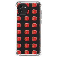 Samsung Galaxy A03 Beschermhoes Paprika Red