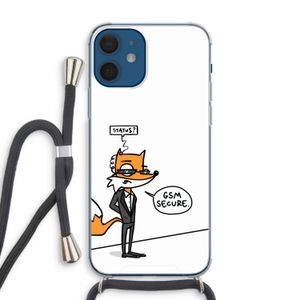 GSM secure: iPhone 12 Transparant Hoesje met koord