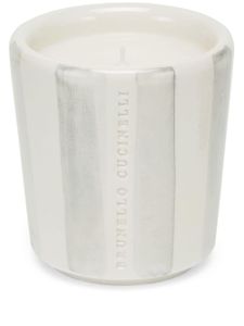 Brunello Cucinelli bougie parfumée C - Gris